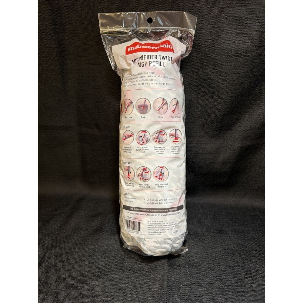 Rubbermaid Microfiber Twist Mop Refill 2088705 - NEW - Picture 6 of 6